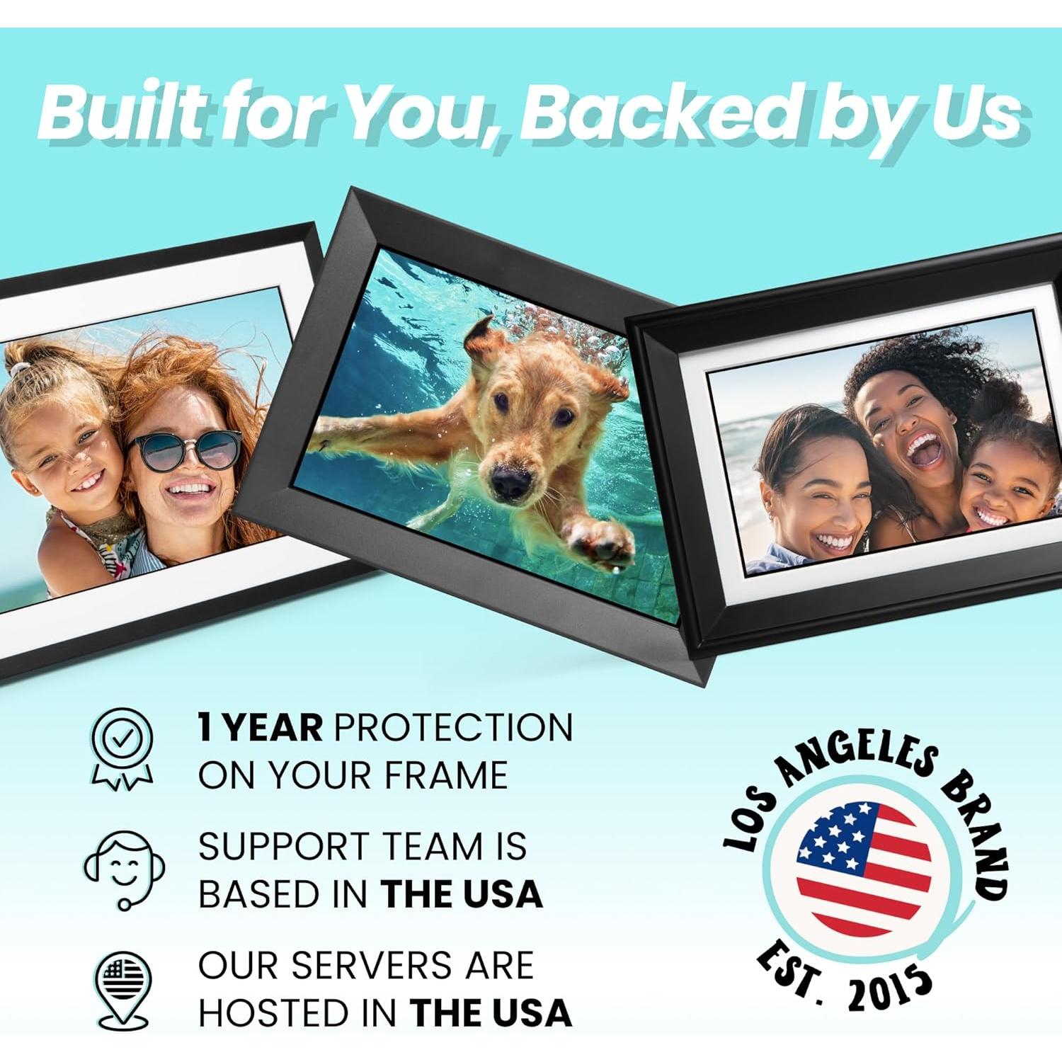 Marco Digital PhotoSpring 10" WiFi Sin Suscripción 32GB Blanco