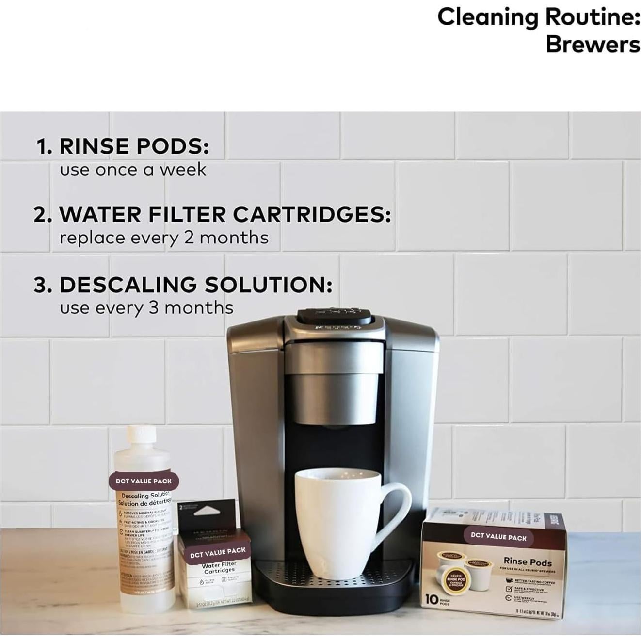 Paquete de 3 Desincrustante para Cafeteras Direct Coffee 414 ml