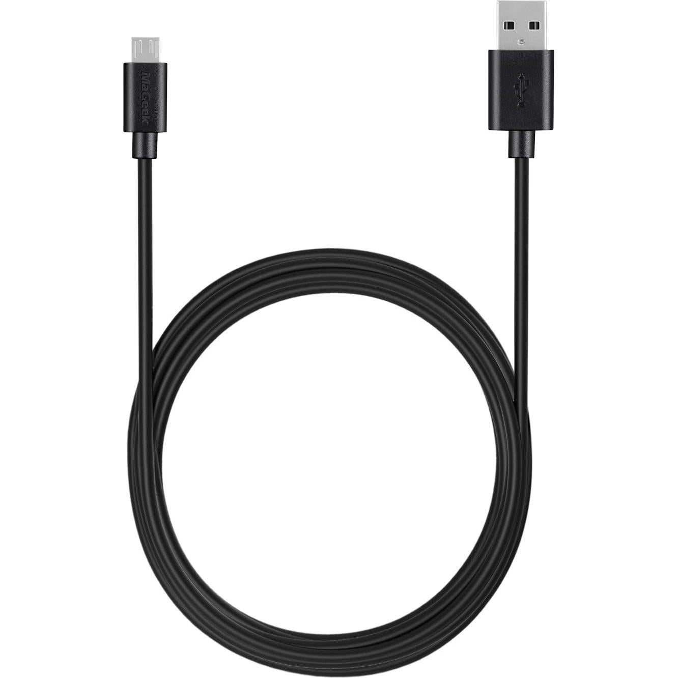 Cable Micro USB MaGeek 3.0m Alta Velocidad Negro