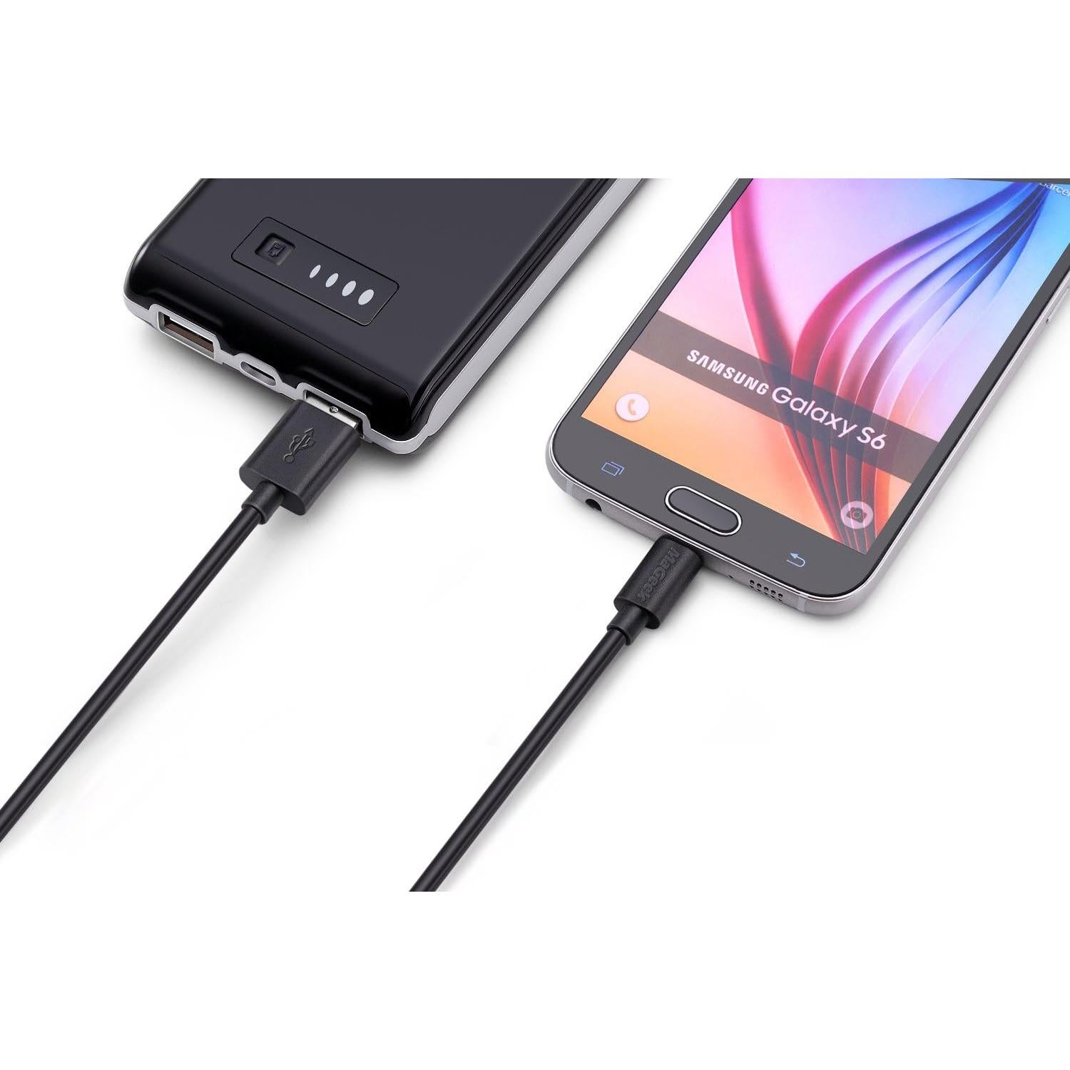 Cable Micro USB MaGeek 3.0m Alta Velocidad Negro