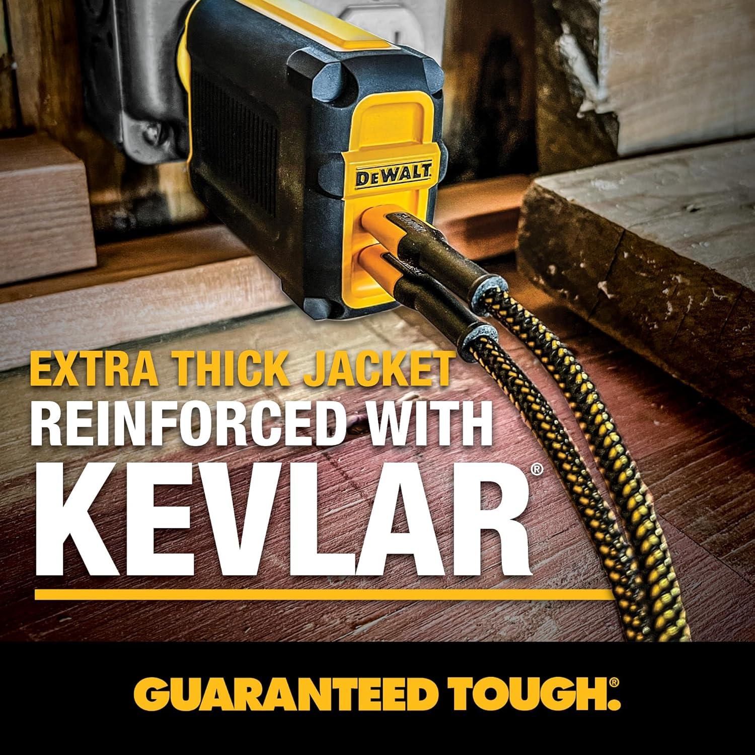 Cable USB C DEWALT 100W 1.22m Carga Rápida Compatible iPhone