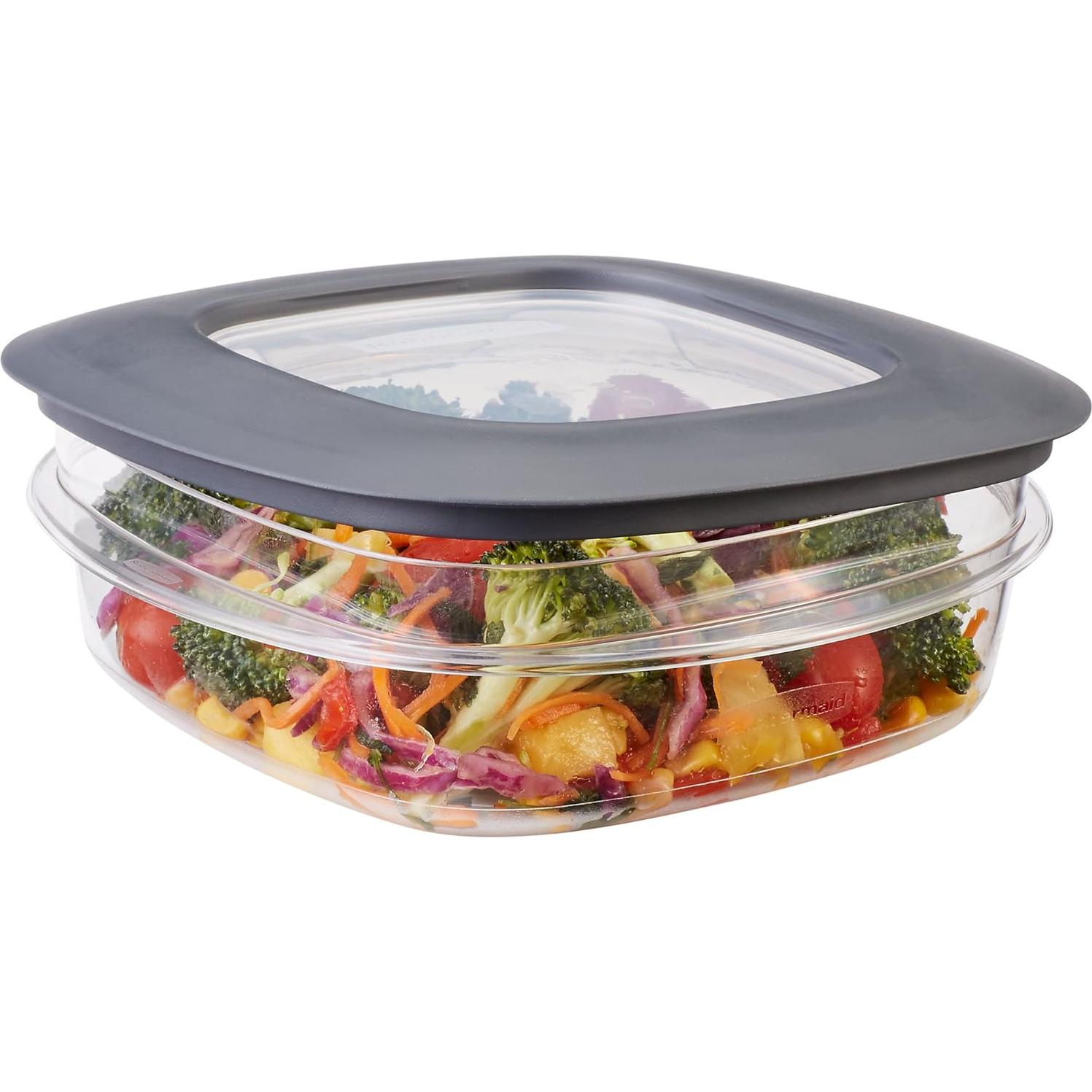 Set de 6 Contenedores de Almacenamiento Rubbermaid Premier