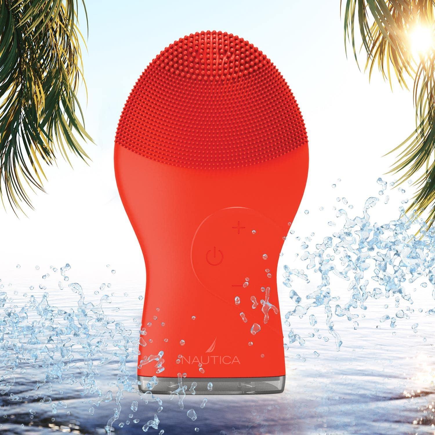 Cepillo Facial Sónico Nautica PC120 Recargable LED Impermeable