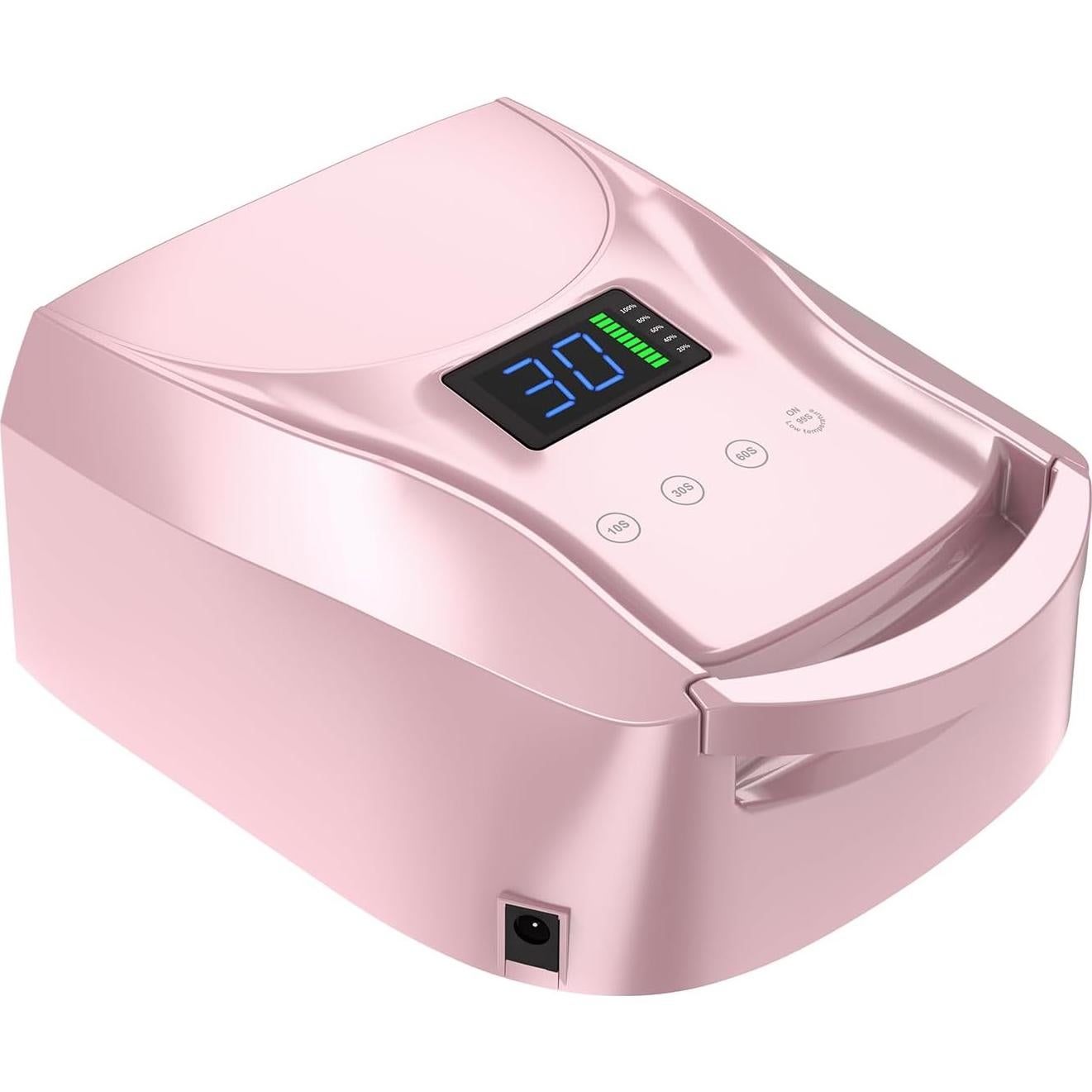 Lámpara de Uñas UV LED Biduo JC27 Rosa 96W Inalámbrica