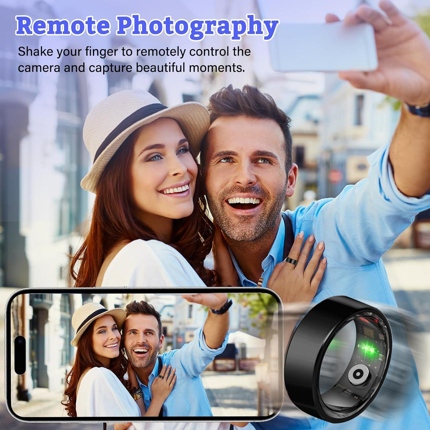 Anillo Inteligente BANGALORE VR11 para Hombres y Mujeres - Monitoreo de Salud y Actividad