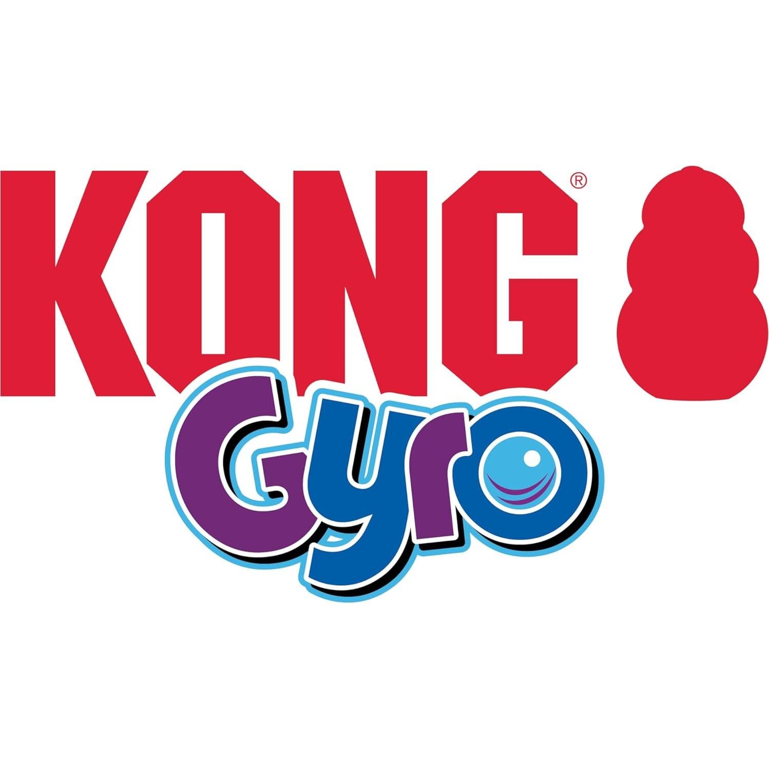 KONG Gyro - Juguete Interactivo para Perros Pequeños 12.7cm