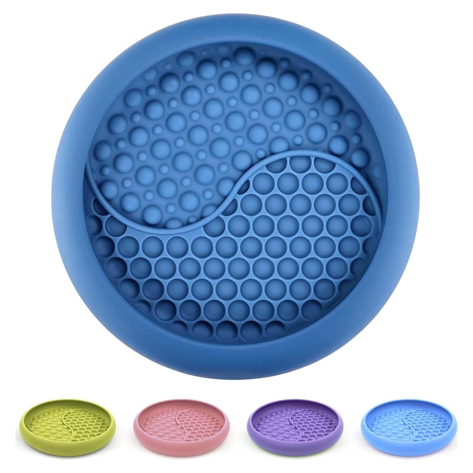 Tazón Antideslizante para Perros ZOURYNUA 20cm Azul Grande