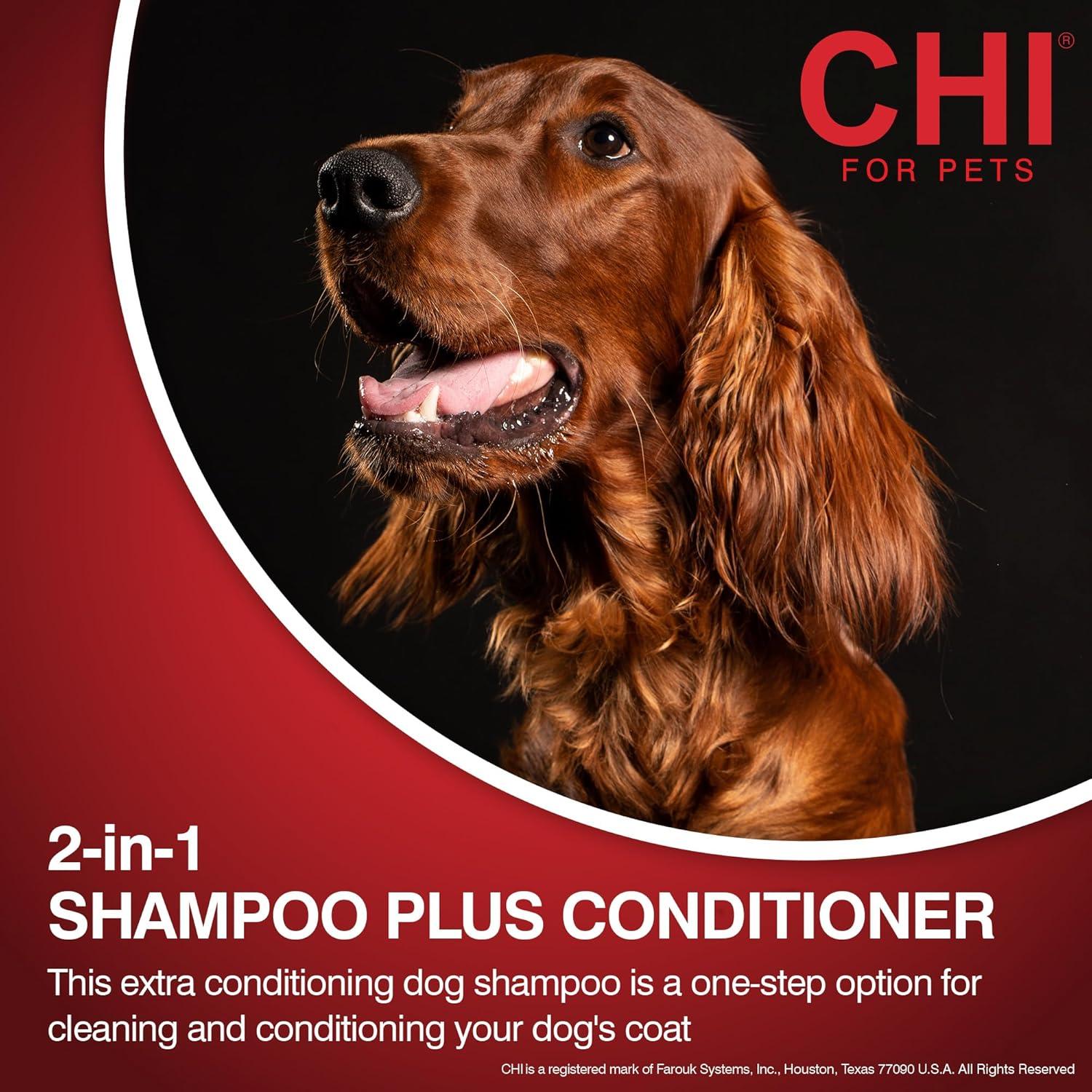 Champú y Acondicionador 2-en-1 CHI para Perros 473 ml