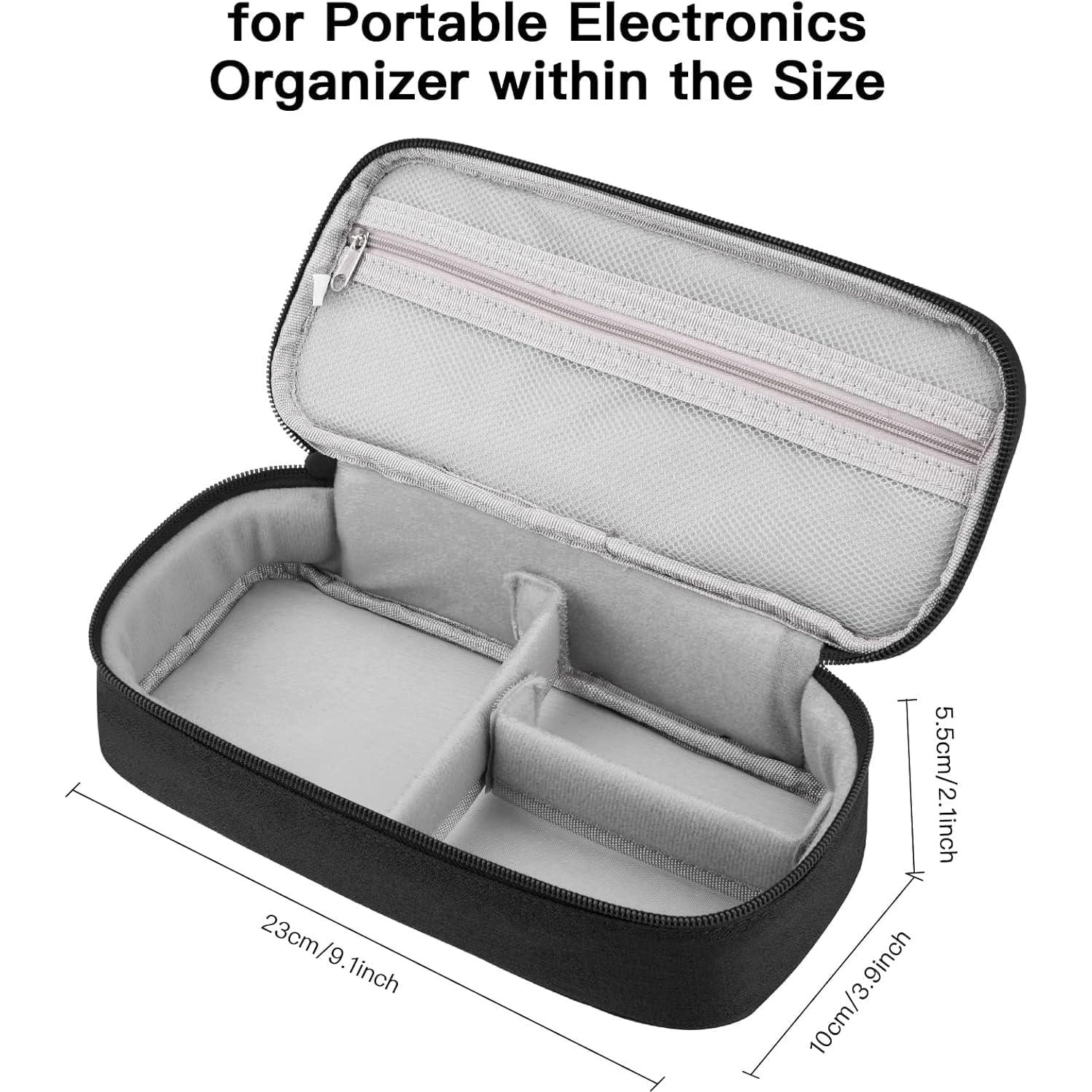 Bolsa Organizadora de Cables Yundoor Negra 24.9x11.9 cm