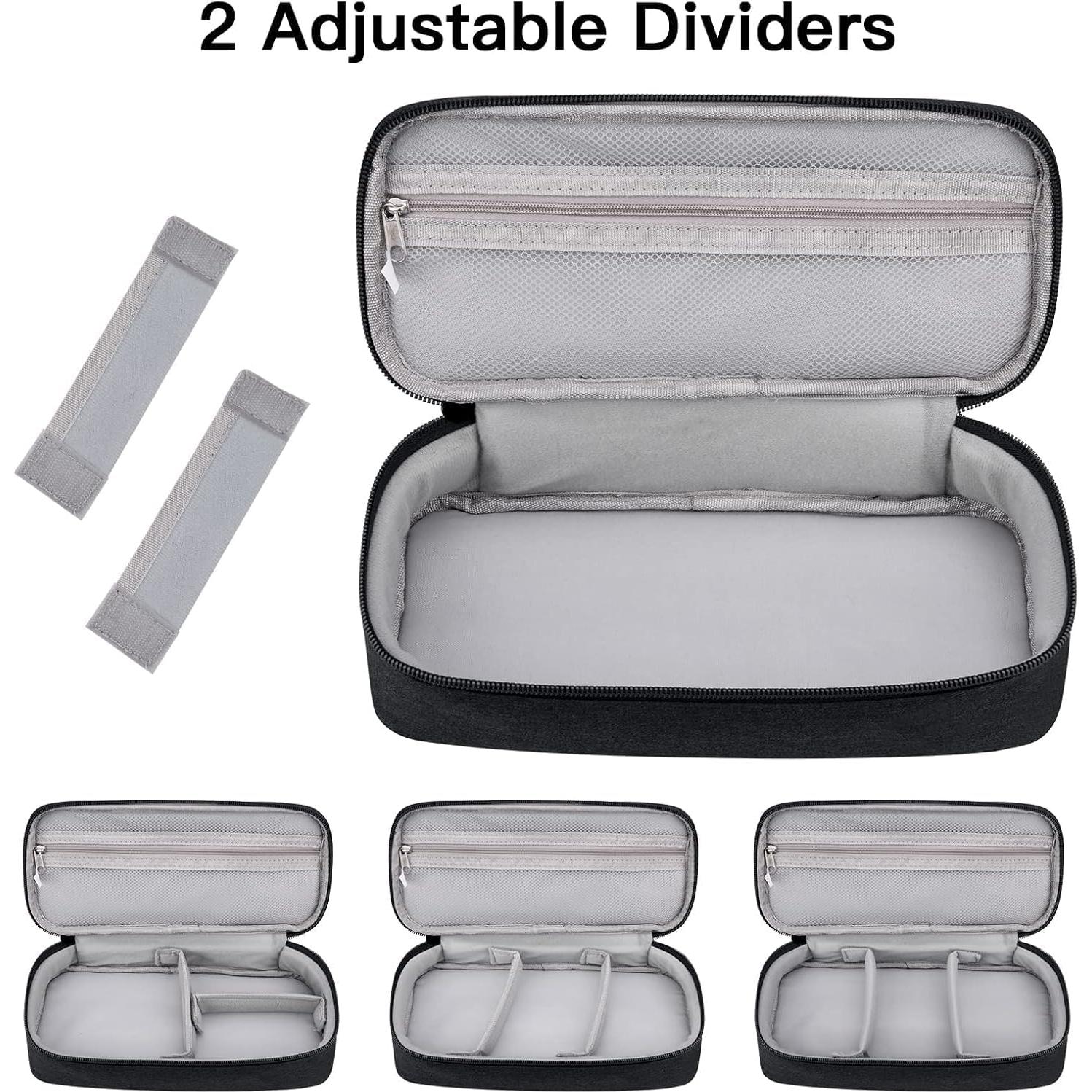 Bolsa Organizadora de Cables Yundoor Negra 24.9x11.9 cm