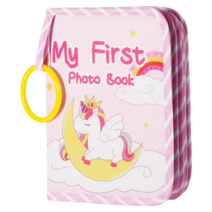 Álbum de Fotos Suave para Bebé Animal 17 Fotos 10x15 cm