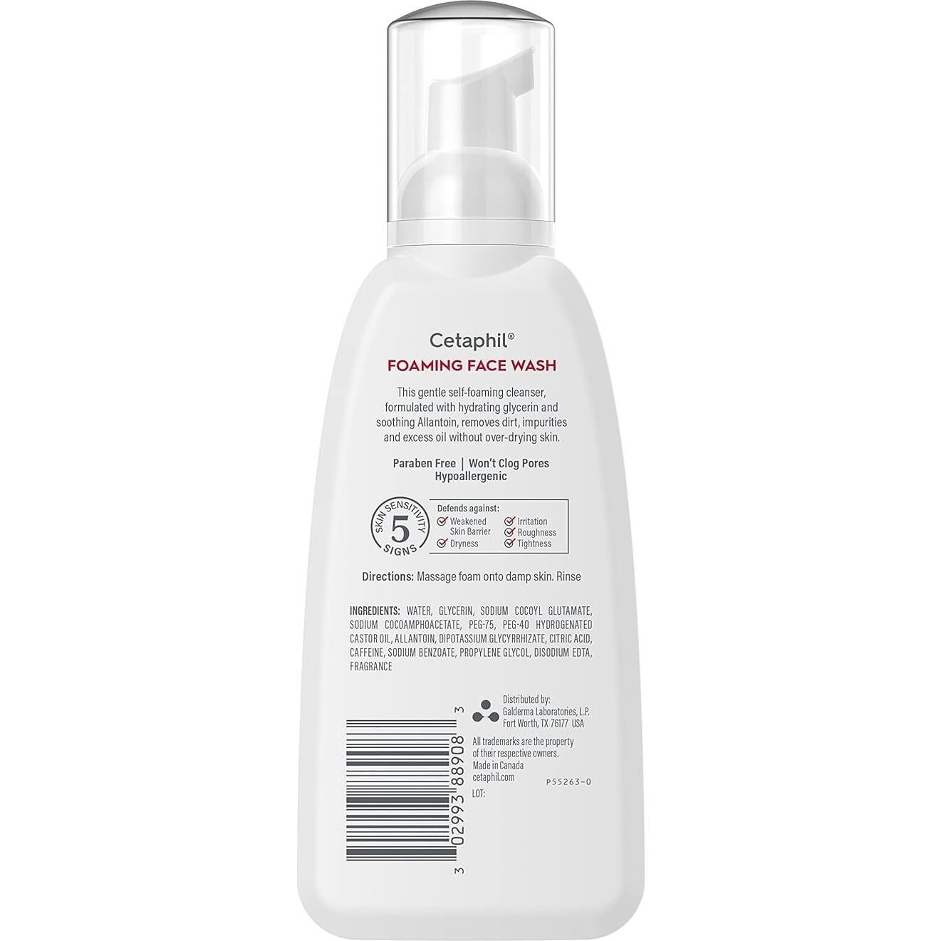 Hidratante Nocturno Cetaphil 48g + Limpiador Facial 236ml