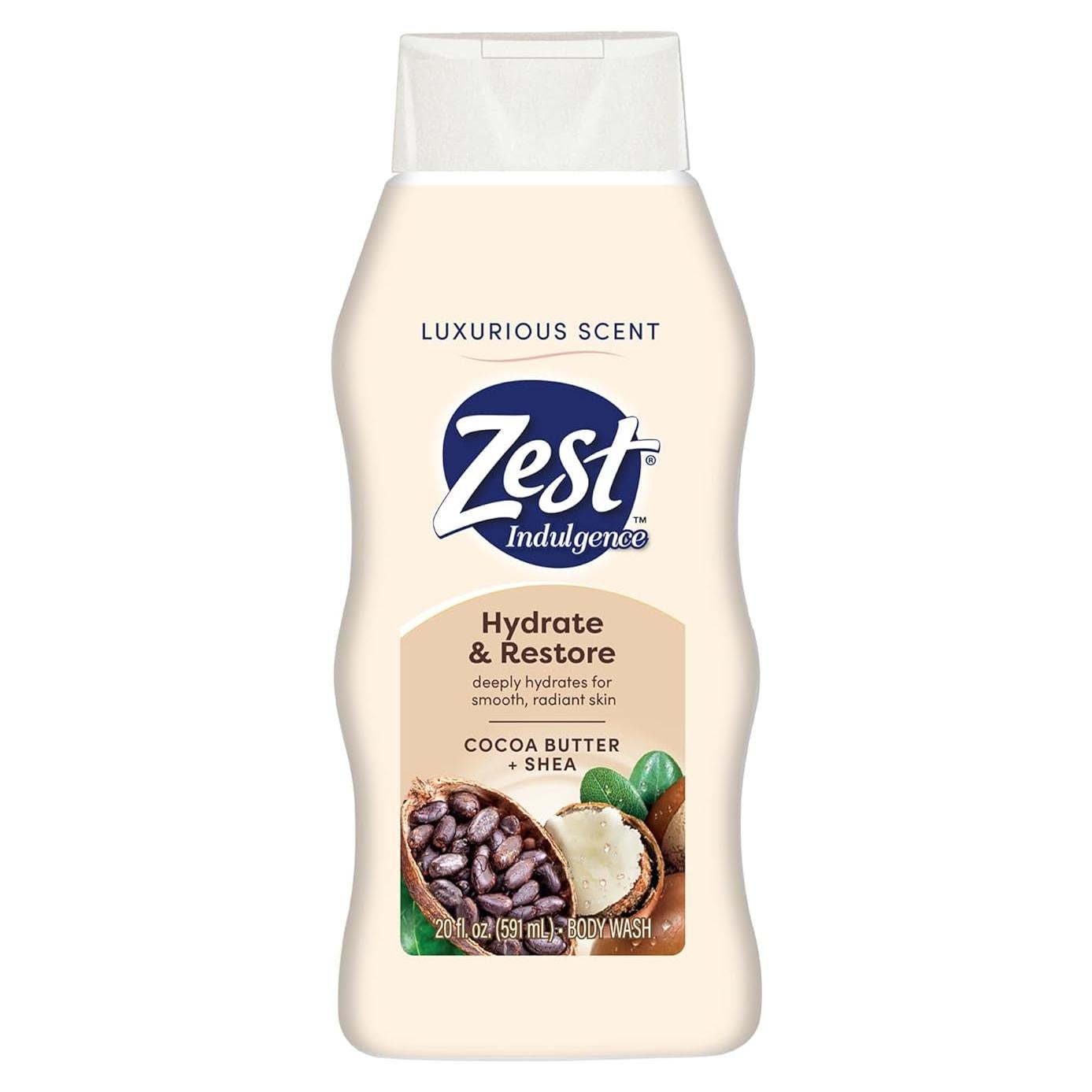 Jabón Corporal Zest 567g - Manteca de Cacao y Karité Hidratante