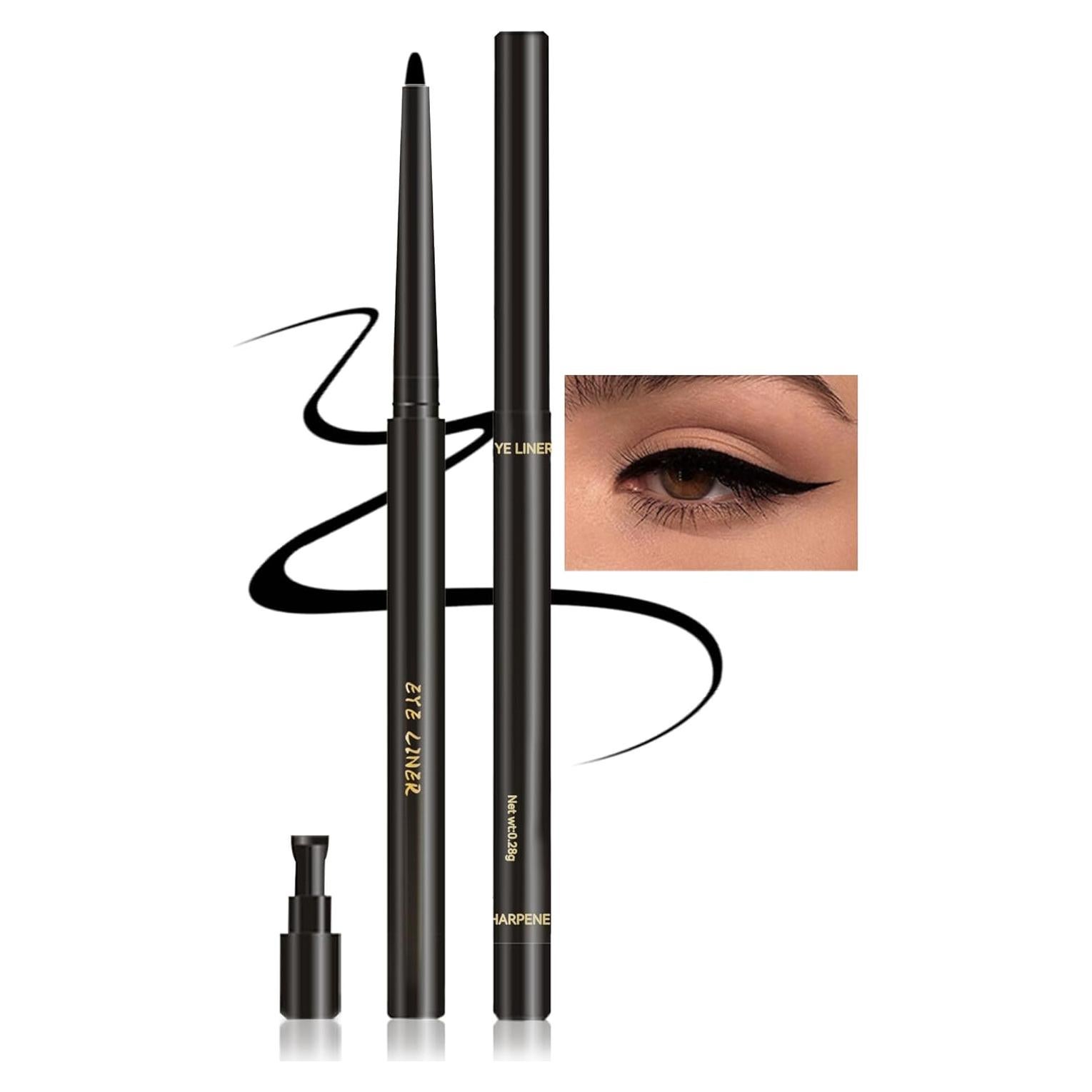 Delineador de Gel Negro Caedelfly a Prueba de Agua 9g