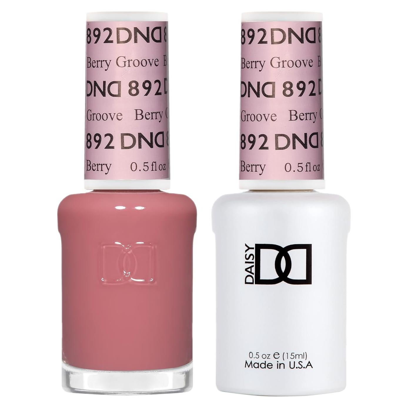 Juego de Esmalte en Gel DND Groove de Baya 15 ml