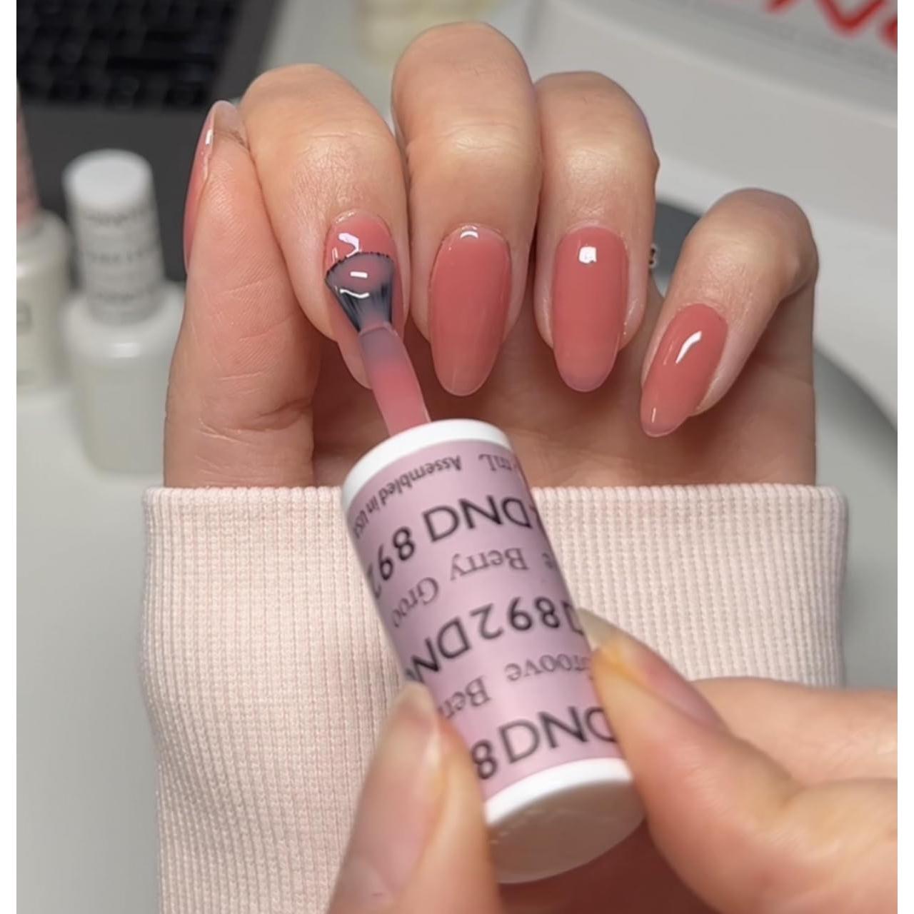 Juego de Esmalte en Gel DND Groove de Baya 15 ml