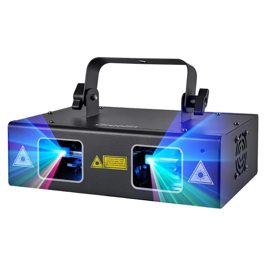 Luz Láser DJ Gruolin GL-L03 RGB Controlada por Música