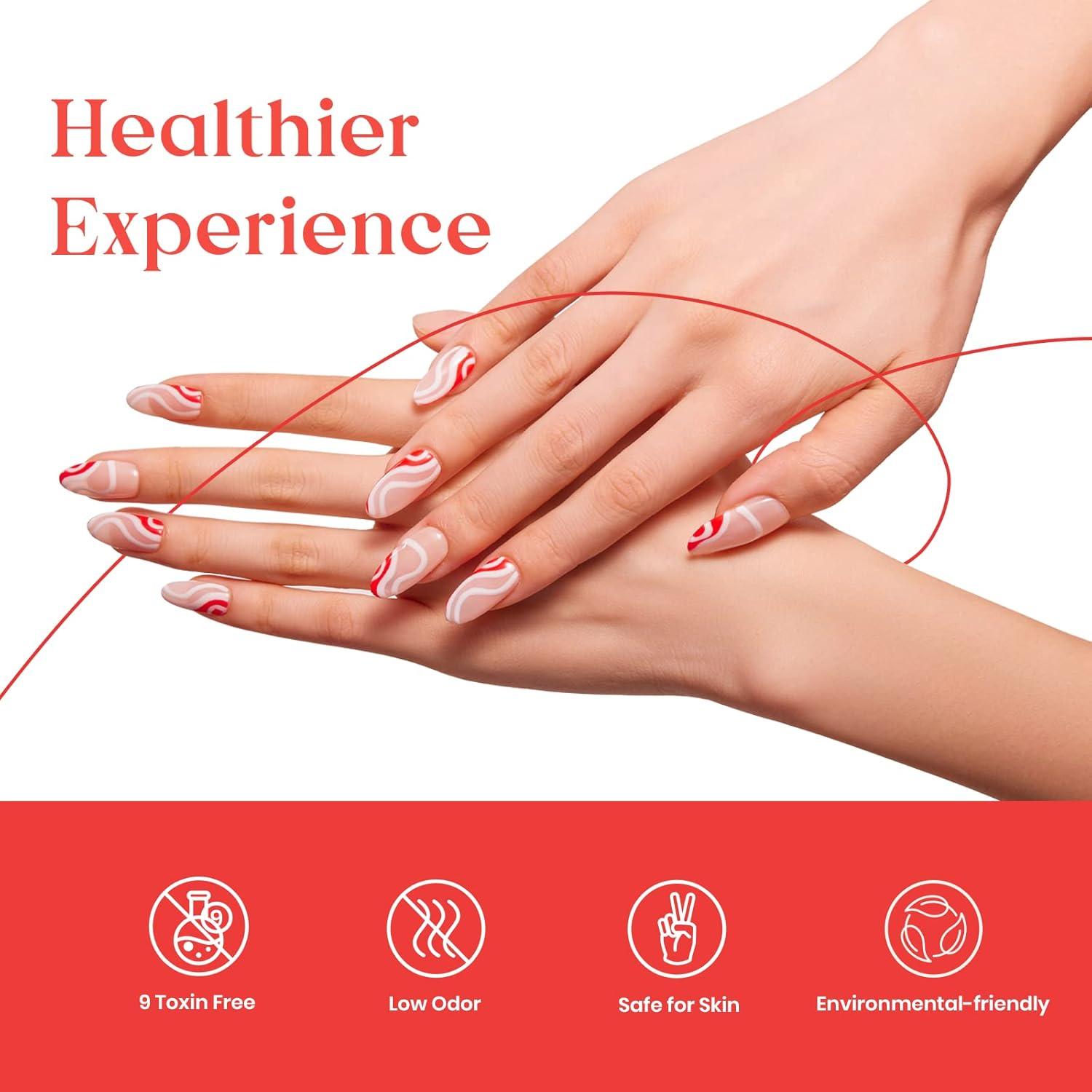 Set de 6 Esmaltes de Uñas en Gel Beetles - Colores Navideños