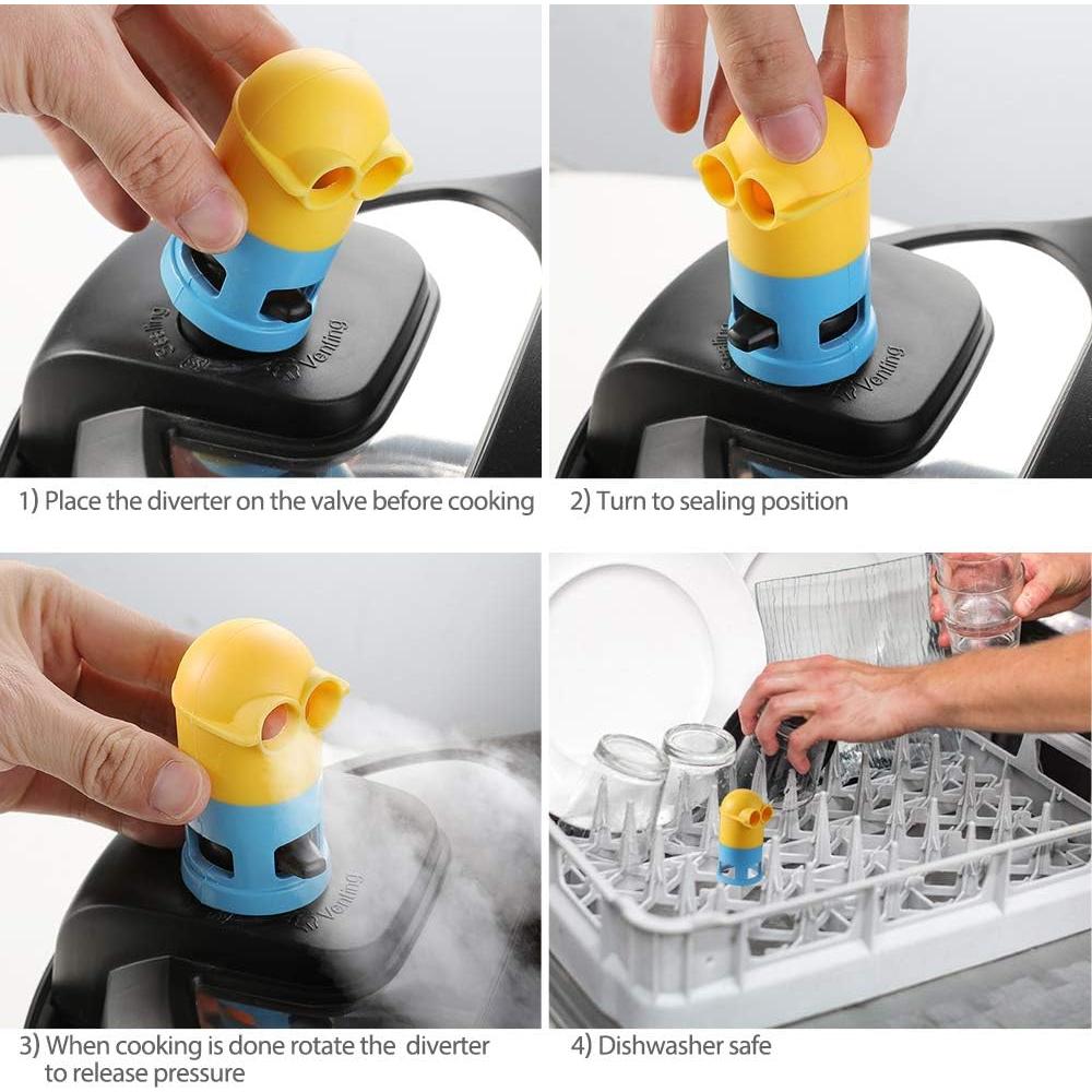 Desviador de Vapor SiCheer para Instant Pot 3/5/6 Qt