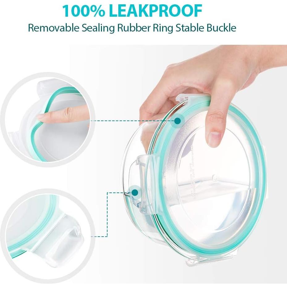 Contenedores de Almacenamiento de Vidrio BAYCO 24 Piezas Herméticos