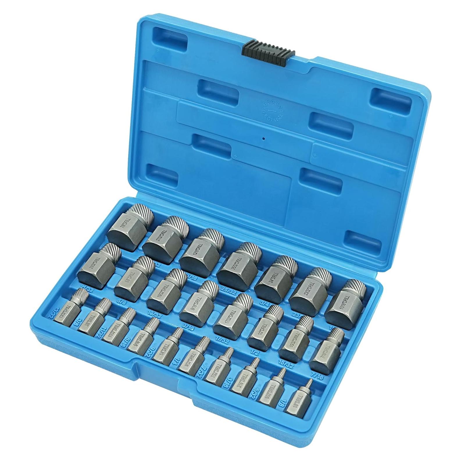 Kit de Extractores de Tornillos 25 Piezas GMTOOLS Hexagonal