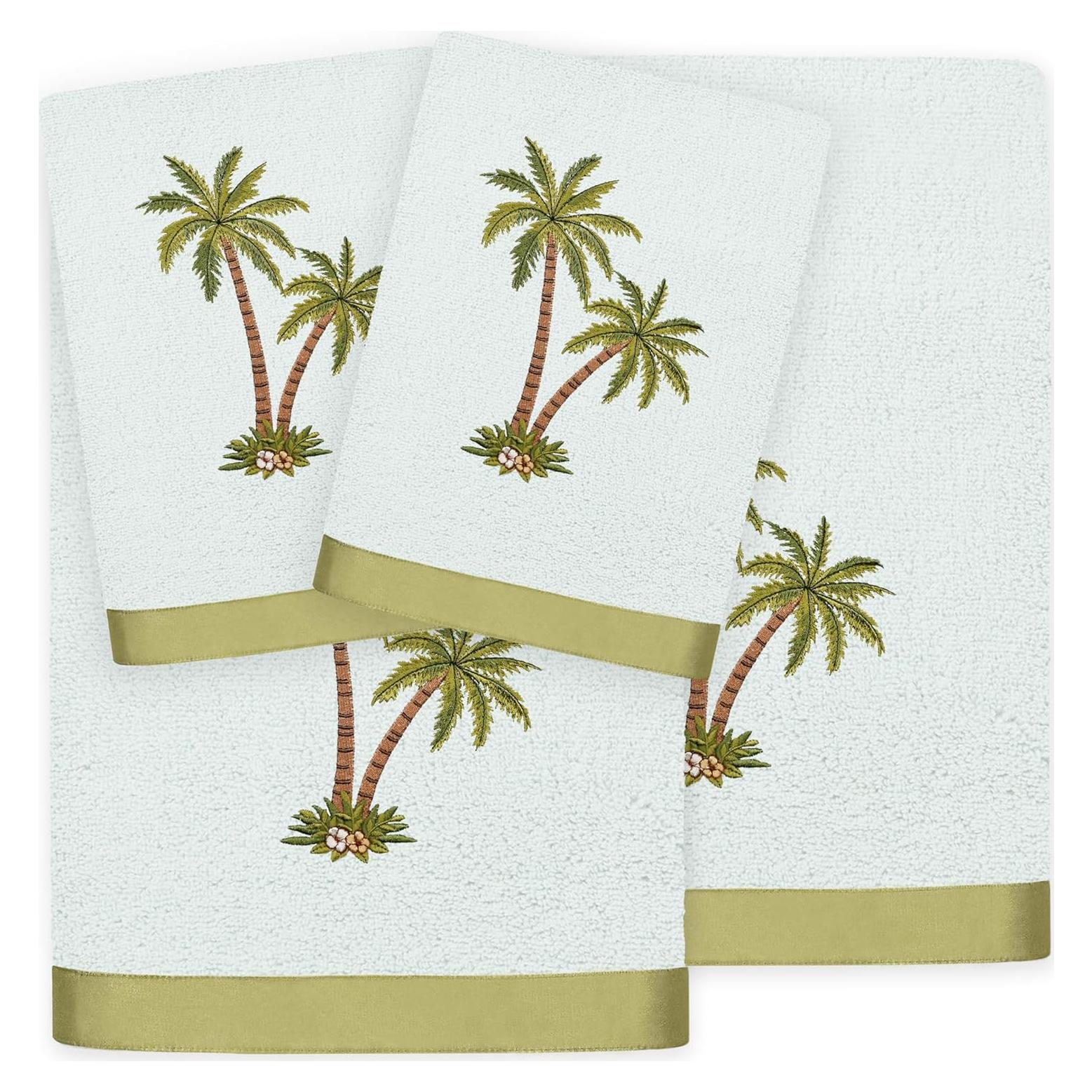 Conjunto de Toallas Premium Khalpera 4 Piezas Algodón Turco Aqua