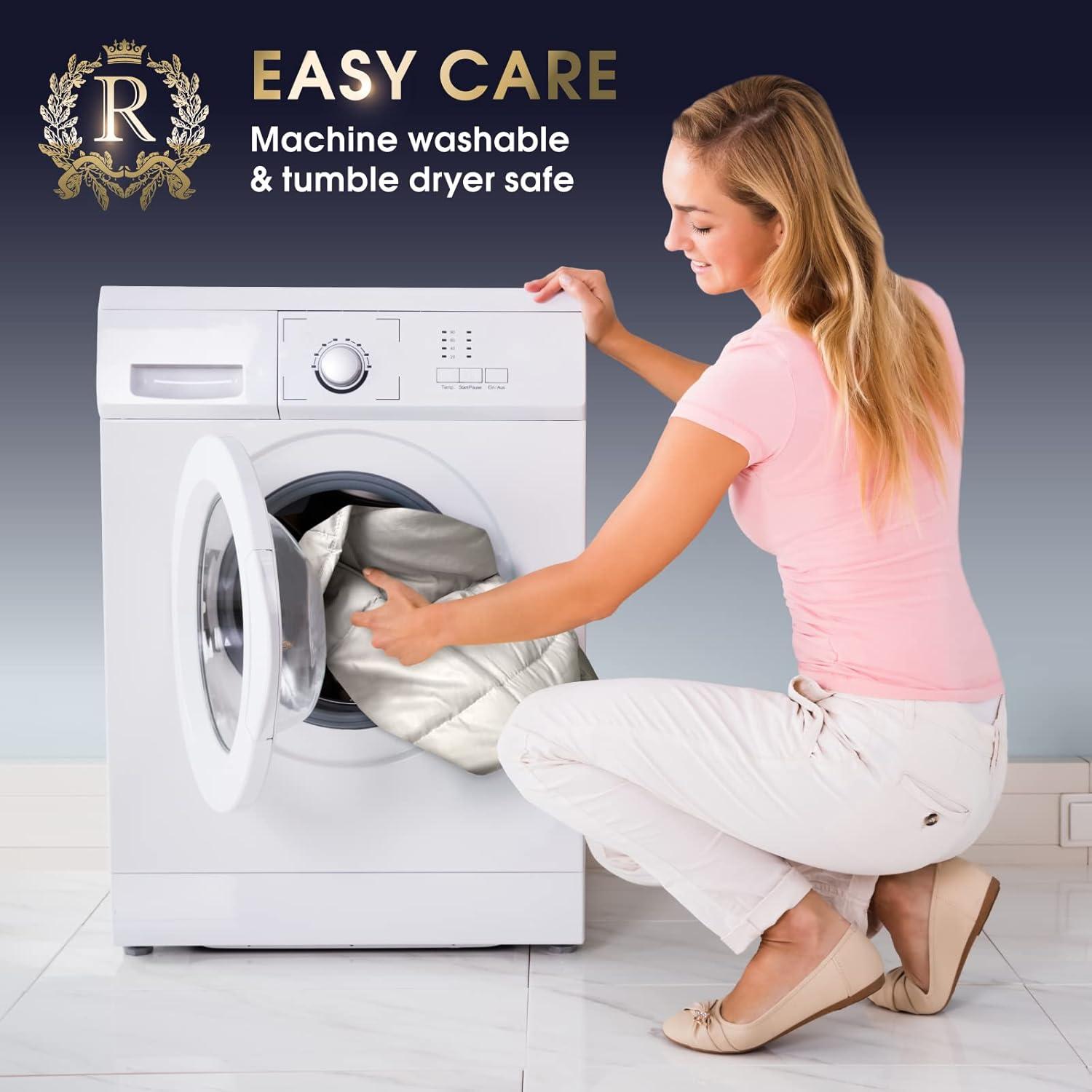 Manta con peso Royal Therapy 122x198cm 9kg Algodón Aguamarina