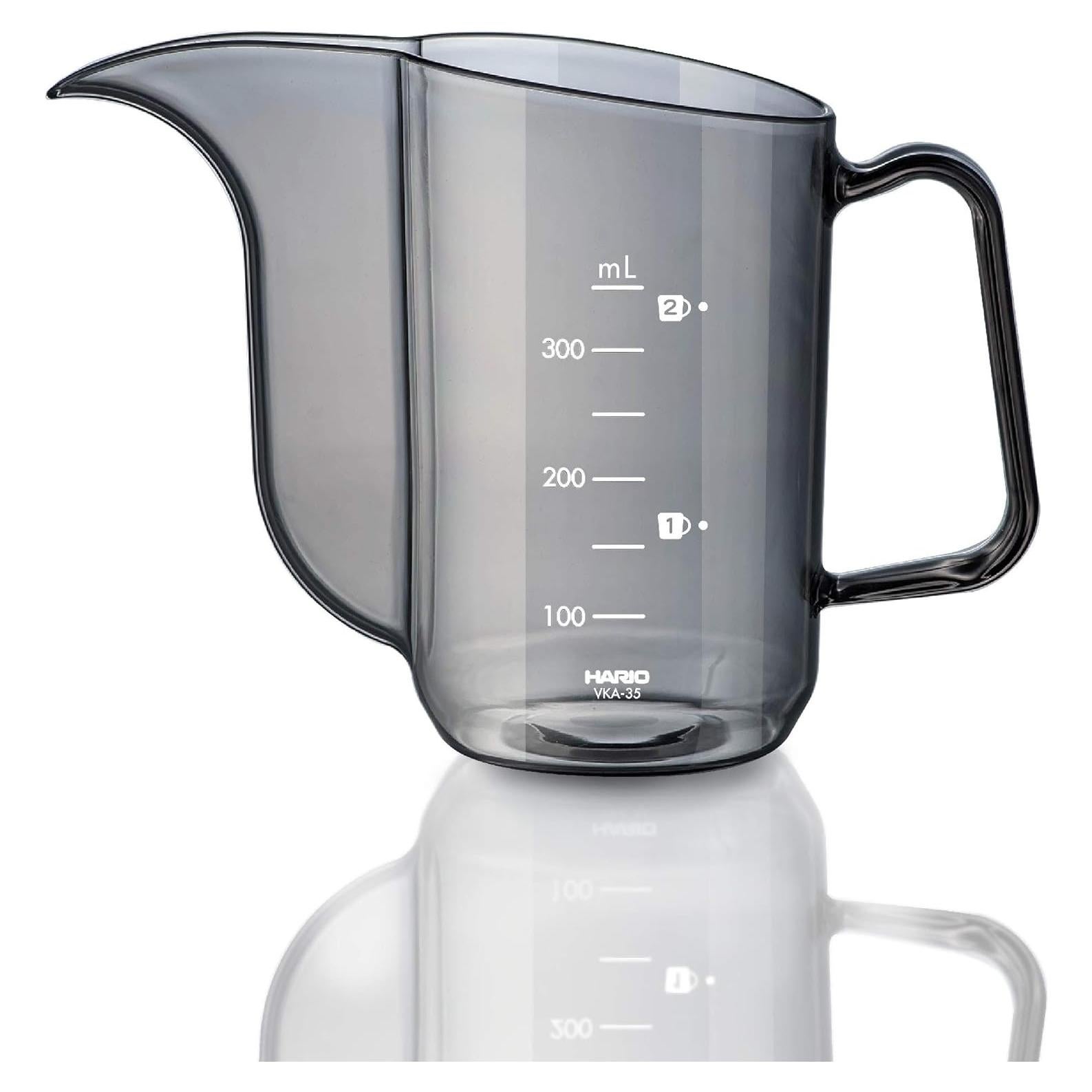 Hario V60 Air Tetera de Goteo 350ml Resina Negra Transparente