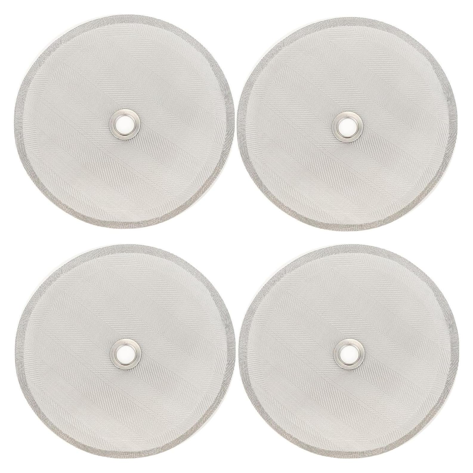 Filtros de Prensa Francesa IBETTERN 4" Acero Inoxidable 4 Unidades