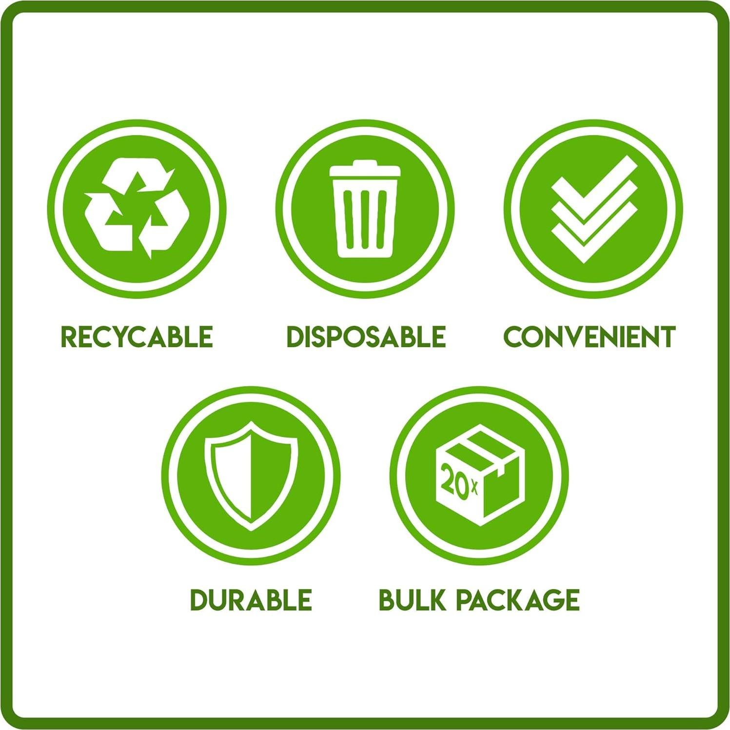 Bandeja para Galletas Fig & Leaf 1/4 Tamaño 32.5x22.6cm 25 Pack