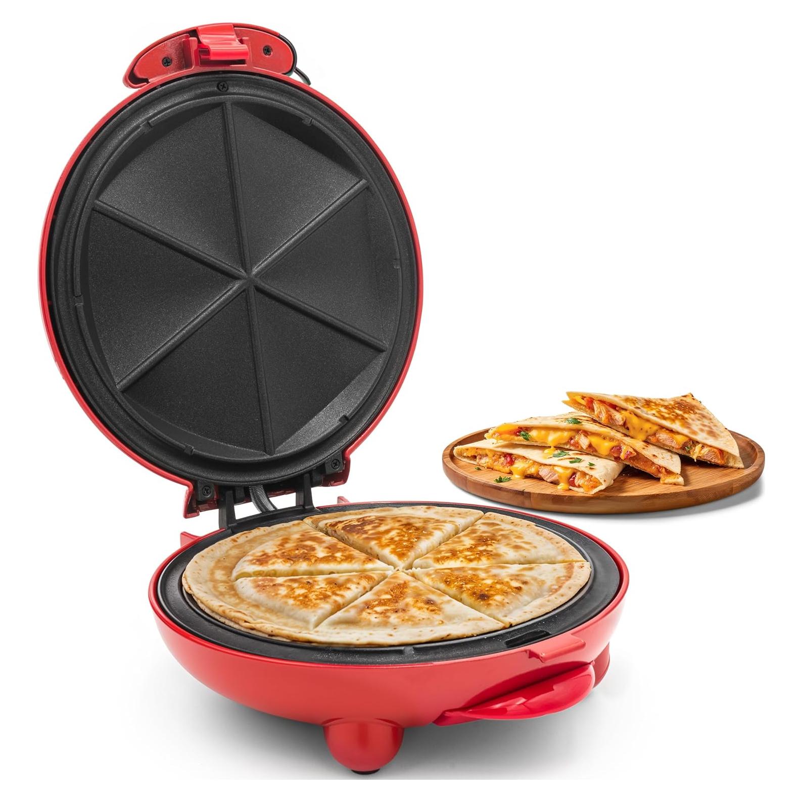 Fabricante de Quesadillas Elite Gourmet EQD-413 20 cm Antiadherente