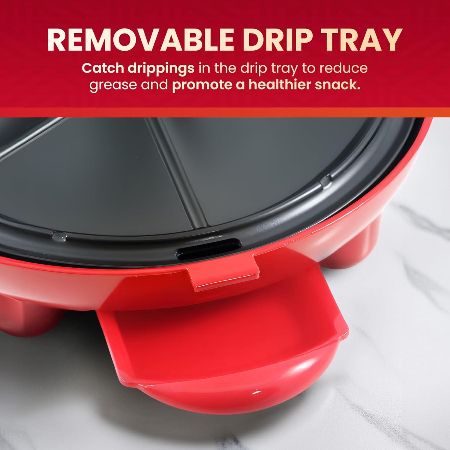 Fabricante de Quesadillas Elite Gourmet EQD-413 20 cm Antiadherente