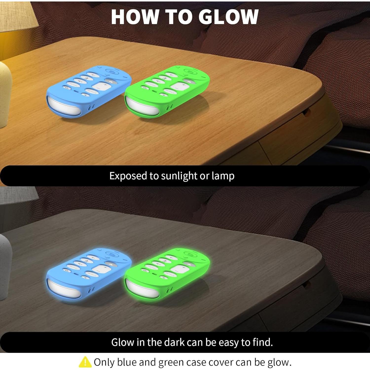 Funda de Silicona para Control Remoto Google TV 4K 2024 - 3 Pcs