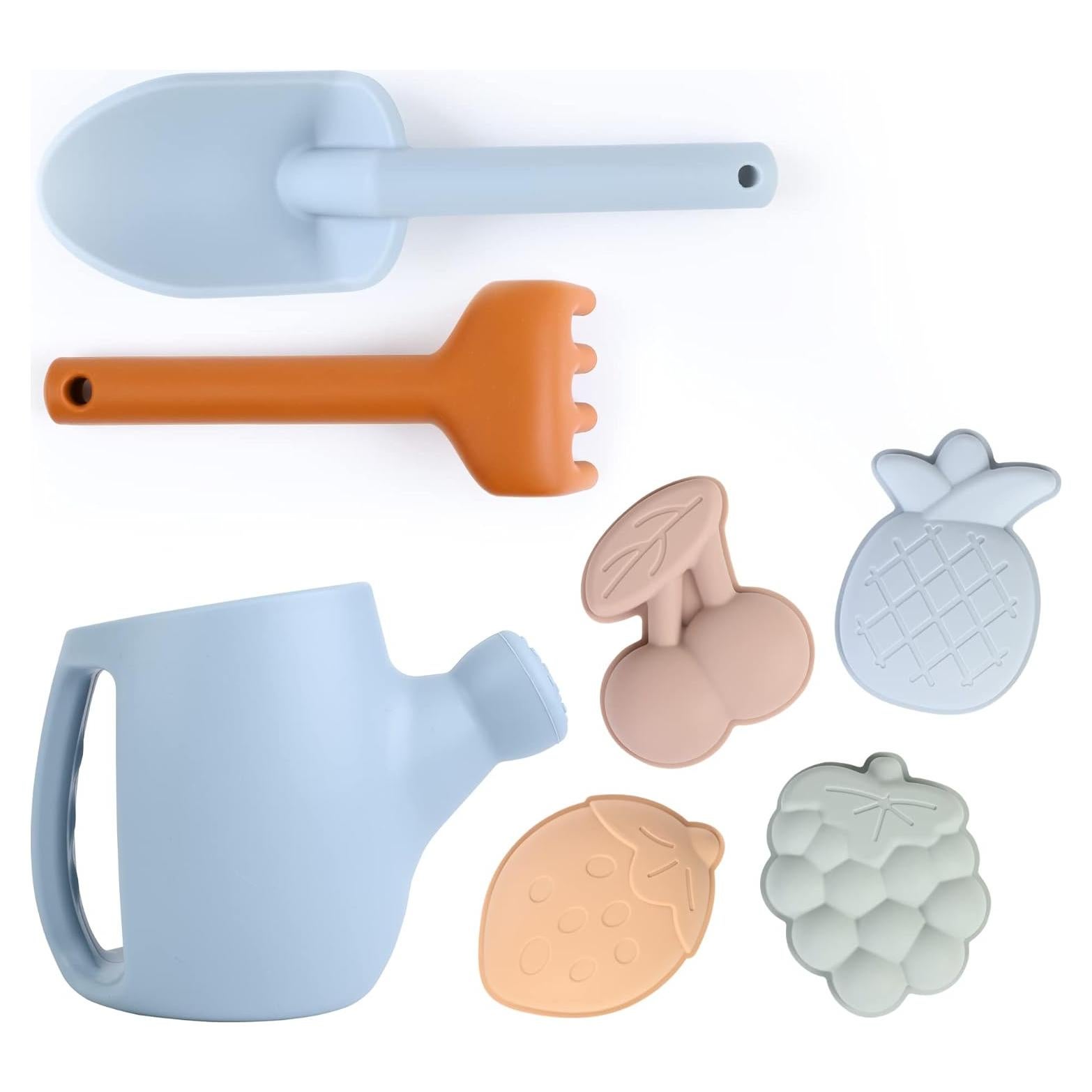 Set de Jardinería para Niños Blue Ginkgo - Silicona Azul