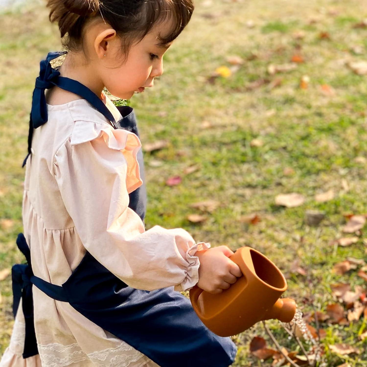 Set de Jardinería para Niños Blue Ginkgo - Silicona Azul