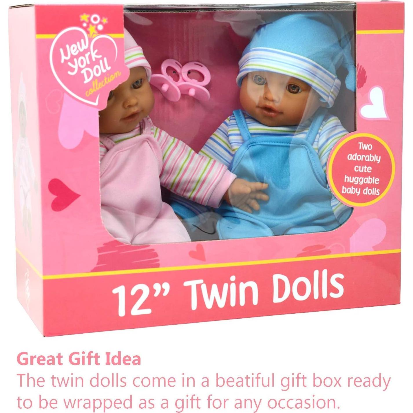 Muñecas Gemelas Hispánicas 30.48 cm La Colección de Nueva York