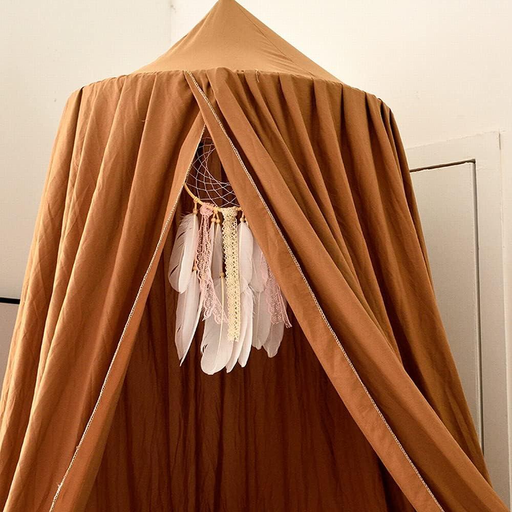 Dosel de Cuna KingKara Redondo Mosquitero 2.74m Café