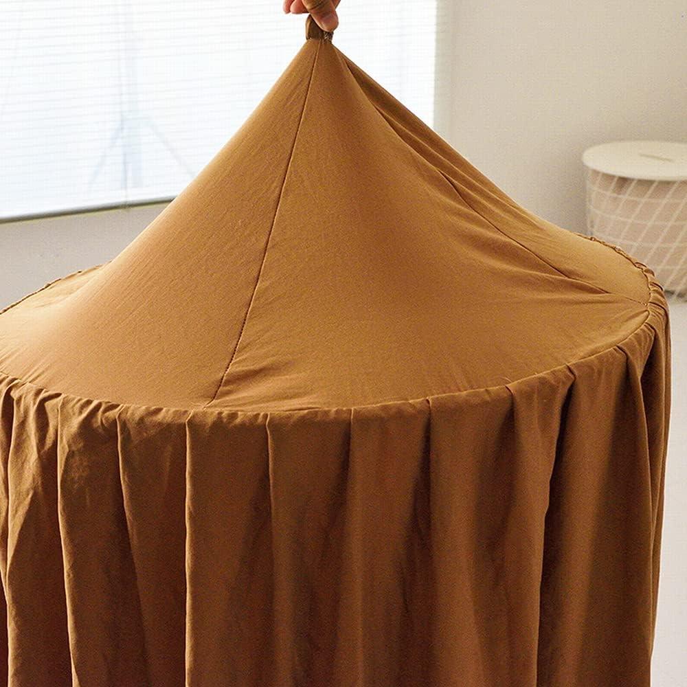 Dosel de Cuna KingKara Redondo Mosquitero 2.74m Café