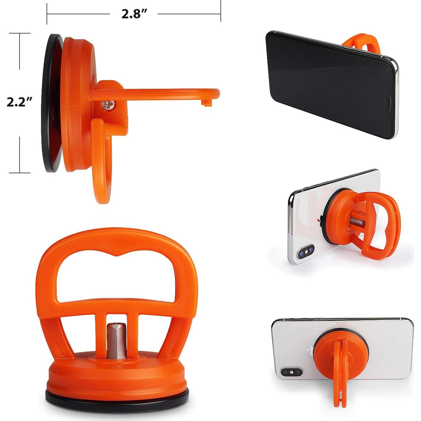 4 Ventosas GANGZHIBAO para Reparación de Pantallas y Abolladuras