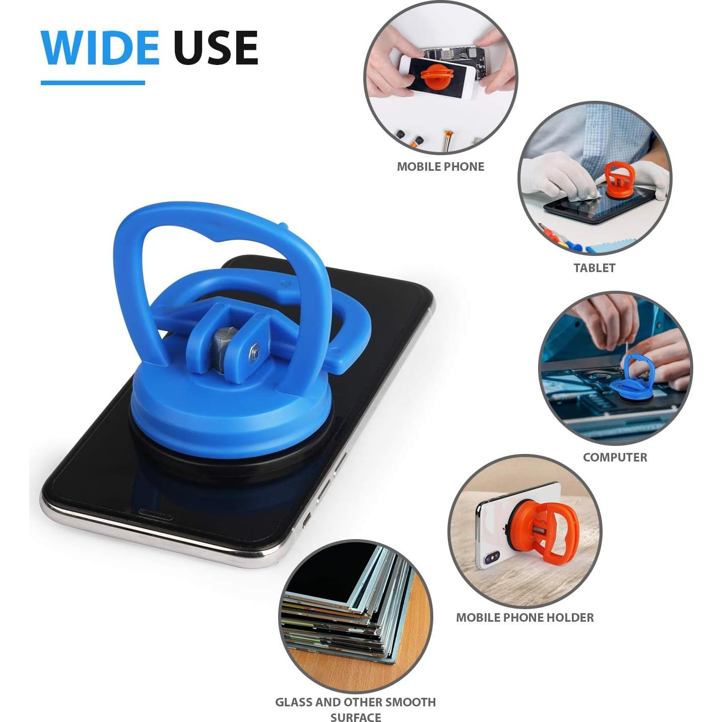 4 Ventosas GANGZHIBAO para Reparación de Pantallas y Abolladuras