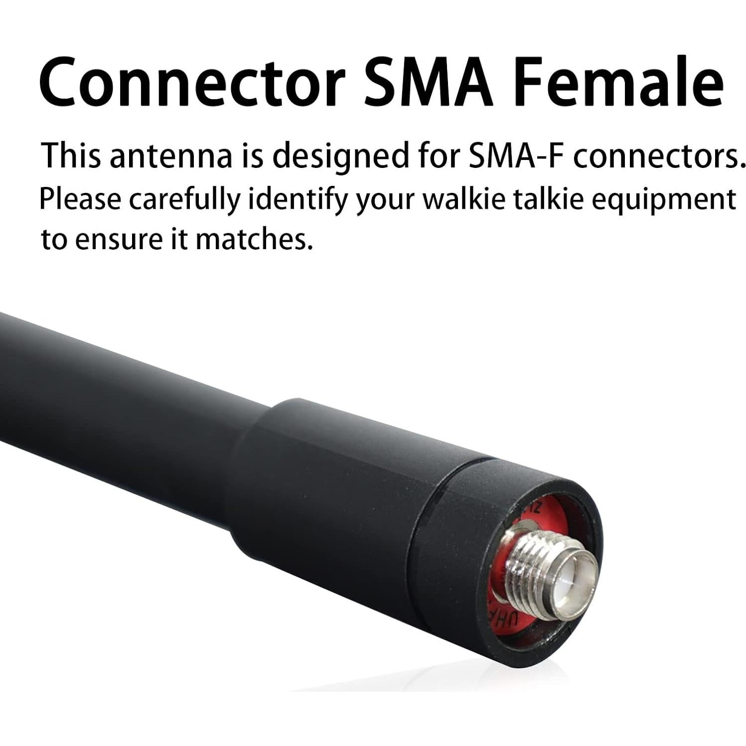 Antena Corta Samcom SMA-Femenino 8.6 cm UHF 400-480MHz