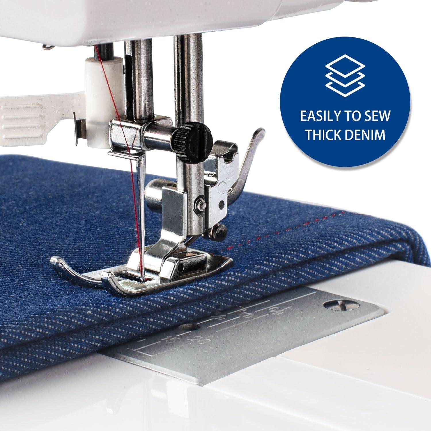 Máquina de Coser Eléctrica FEIYUE FYe310 con Pedal y 25 Puntos