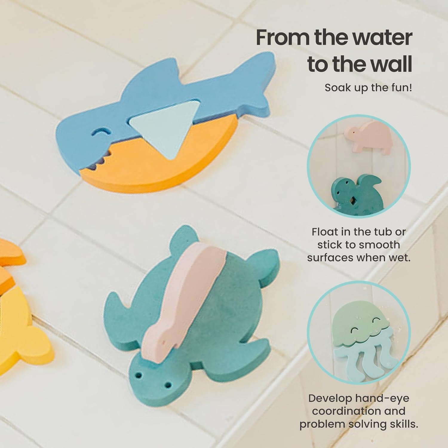 Conjunto de Juguetes de Baño de Espuma Copper Pearl 15 Piezas