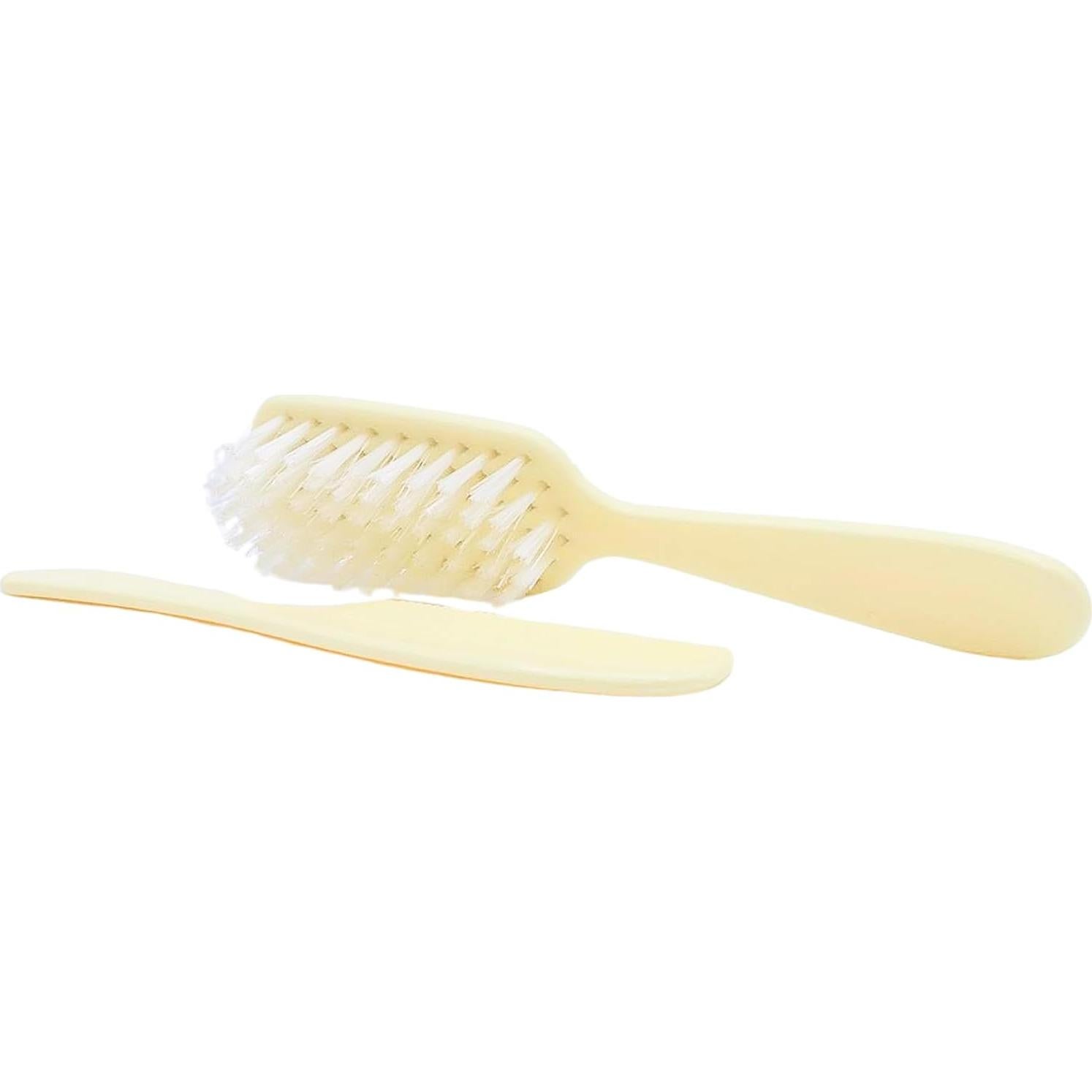 Juego de Peine y Cepillo para Bebés Dukal PCB2 Marfil