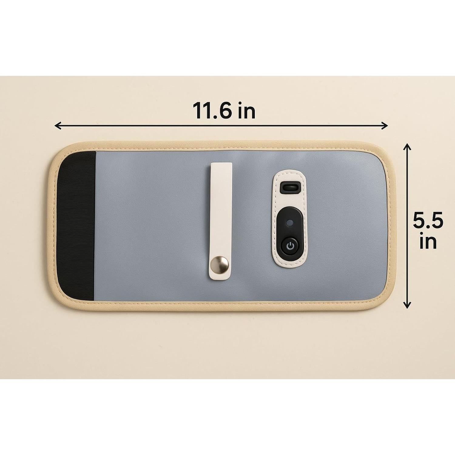 Calentador de Biberones Portátil USB - Pantalla Digital, 5 Temperaturas