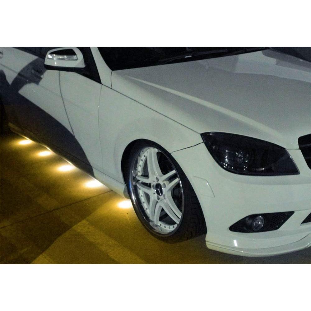 Kit de Iluminación LED Amarillo iJDMTOY 10 Piezas 30W Universal