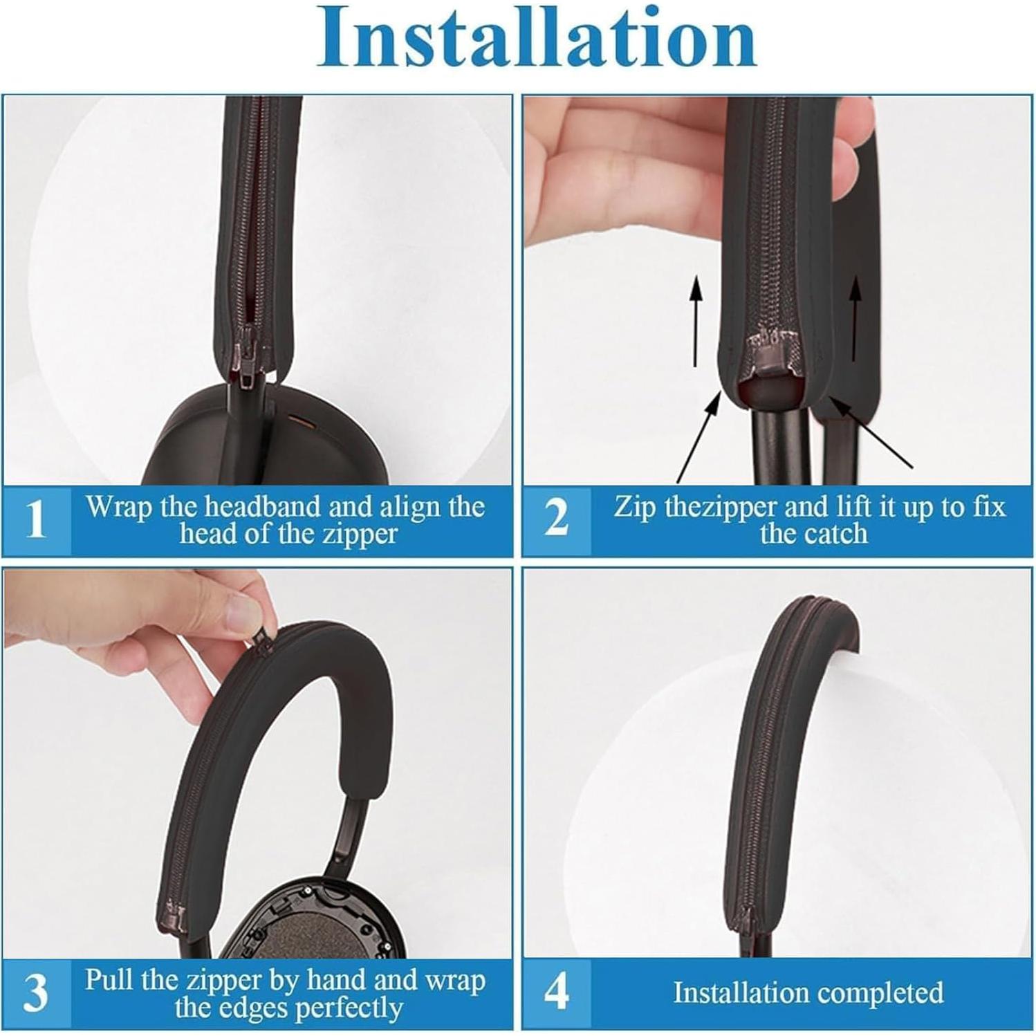 Funda de Silicona Adhiper para Auriculares Sony WH-1000XM5