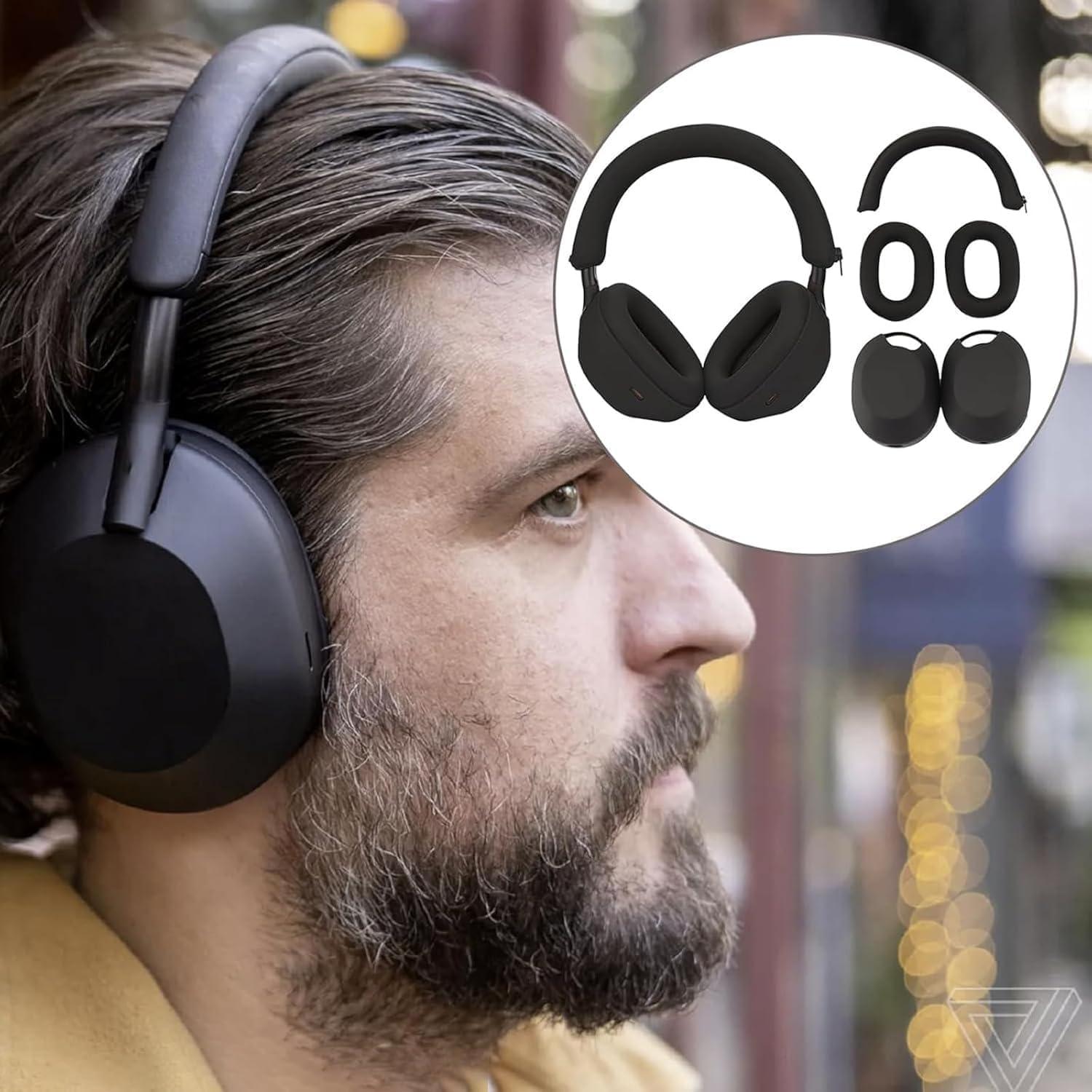 Funda de Silicona Adhiper para Auriculares Sony WH-1000XM5