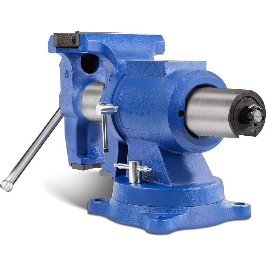 Prensa de Banco Forward DT08125A 125mm Hierro Dúctil 360°