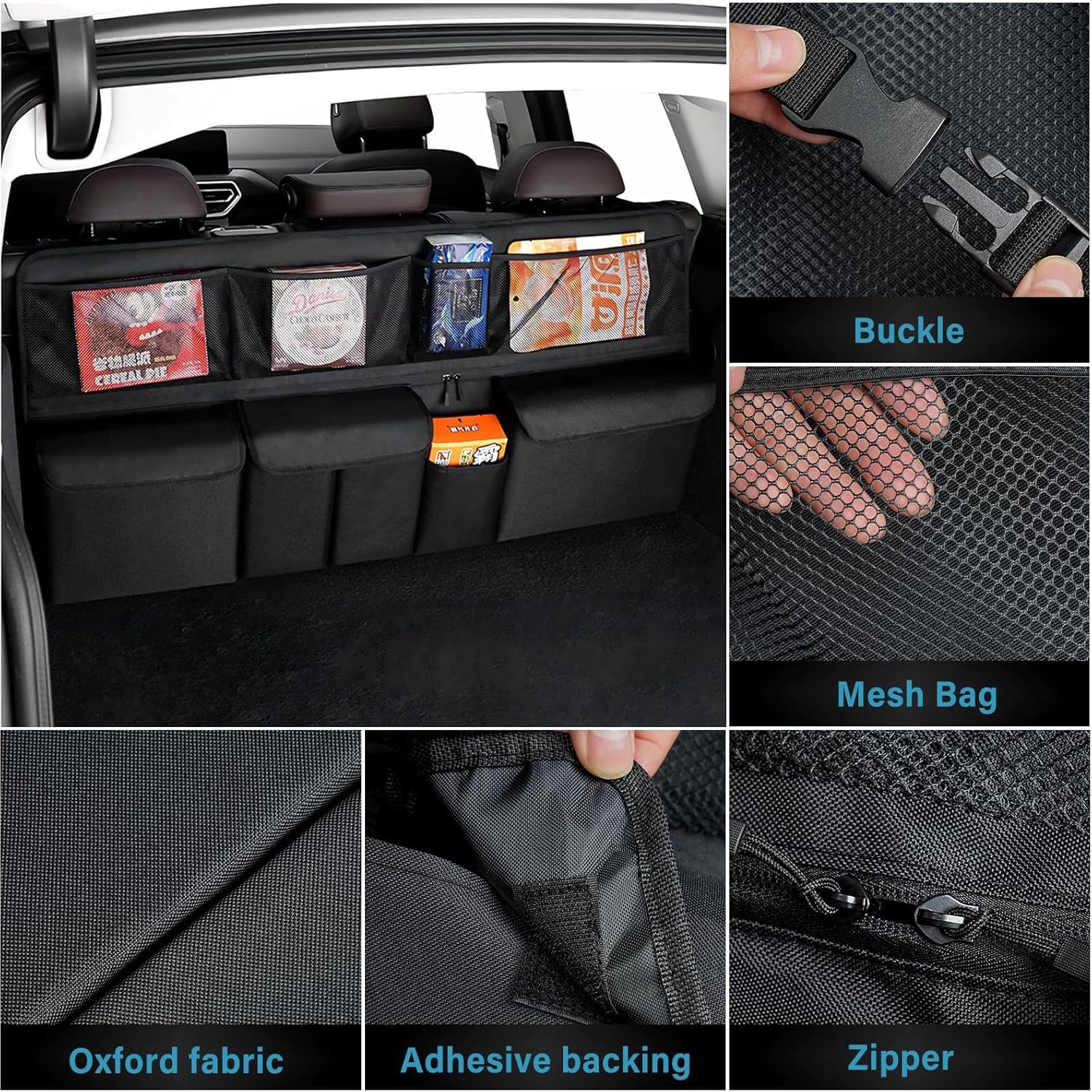 Organizador de Maletero de Coche Suyue Y 8 Bolsillos Plegable